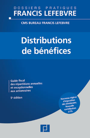 Distributions de bénéfices | Mercier, Jean-Yves