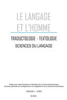 Traductologie, textologie, sciences du langage | Collectif